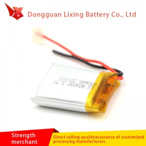 The manufacturer supplies 803030-650mah 3.7V ultra-thin lithium battery, special battery for Walkman and adult products