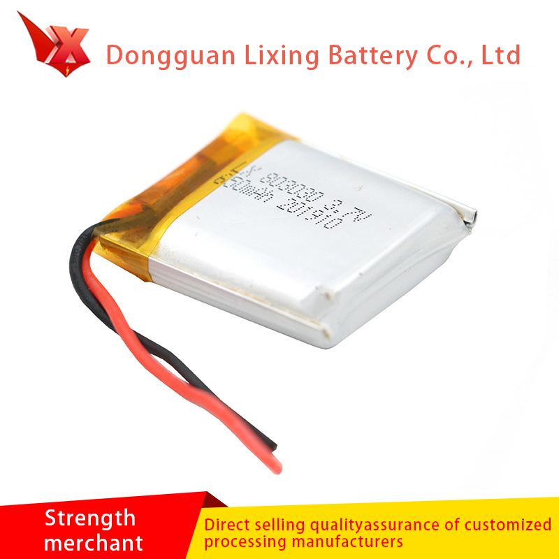 The manufacturer supplies 803030-650mah 3.7V ultra-thin lithium battery, special battery for Walkman and adult products