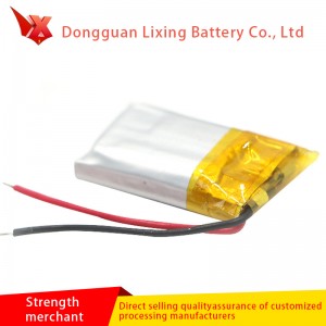 The manufacturer supplies 401220-3.7v soft pack lithium ion polymer battery and 60mah customized battery for Bluetooth headset