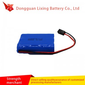 UL 18650 lithium battery 11.1v battery 2000mah18650 battery power tool battery