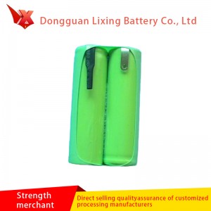 A large number of special batteries for hair puller nicd400 2.4V No. 5 combination battery 2.4V customized by manufacturers